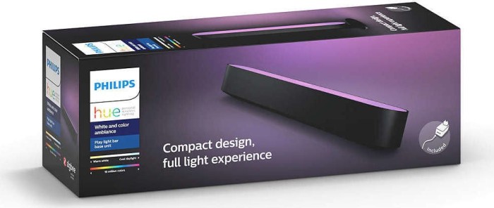 Philips Hue White and Color Ambiance Play Starter-Kit schwarz