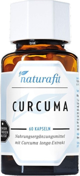 naturafit Curcuma Kapseln, 60 Stück