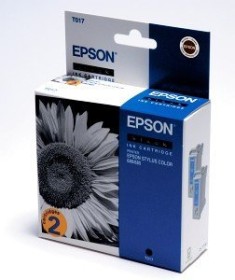 Epson ink T017 black, 2-pack