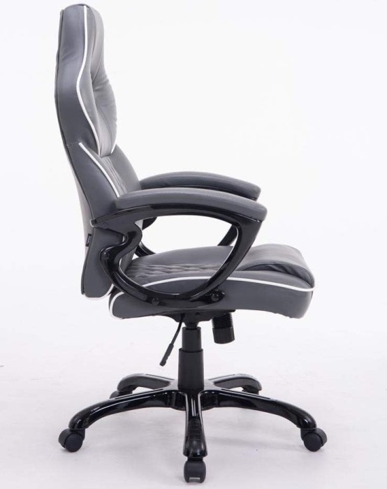 CLP BIG XXX sztuczna skóra fotel biurowy, szary
