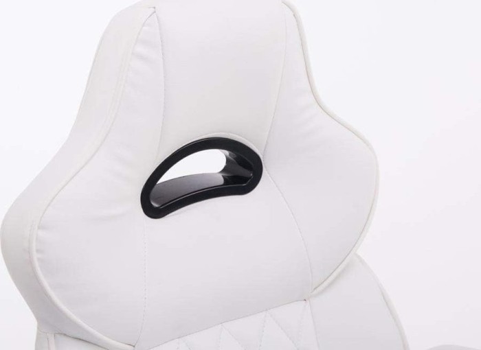 CLP BIG XXX sztuczna skóra fotel biurowy, biały