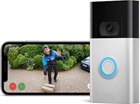 Ring Video Doorbell Gen2 (2020), Satin Nickel