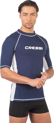Cressi-Sub Rash Guard Shirt niebieski/biały (męskie)