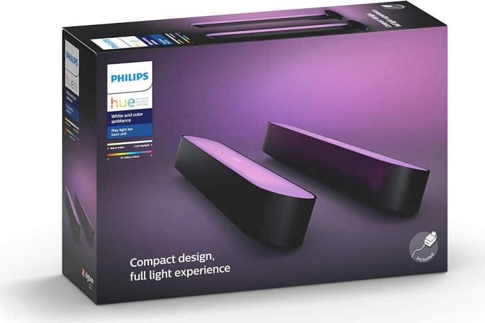 Philips Hue White and Color Ambiance Play 2er Starter-Kit