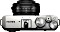 Fujifilm X-E4 silber mit Objektiv XF 27mm 2.8 R WR Vorschaubild