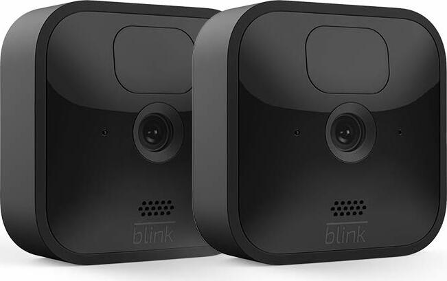 Blink Outdoor Kamera schwarz, 3. Generation/2020, inkl. Sync-Modul 2,  2er-Pack ab € 98,99 (2024)