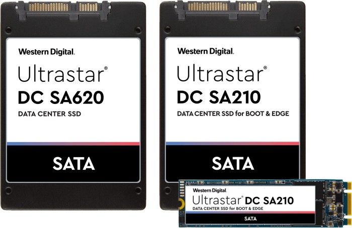Western Digital Ultrastar DC SA210 - 0.1DWPD 1.92TB, TCG, 2.5"/SATA 6Gb/s