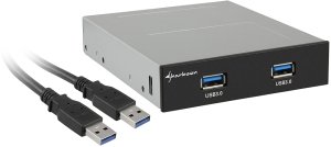 Sharkoon USB 3.0 panel przedni A, panel multifunkcyjny 3.5"