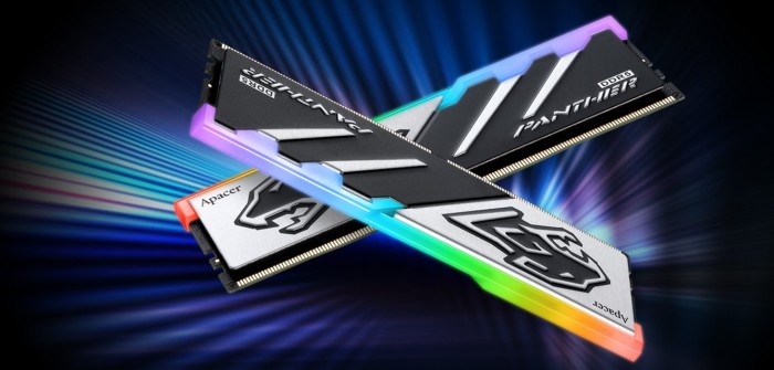 Apacer PANTHER RGB DIMM Kit 32GB, DDR5-6000, CL40-40-40-96, on-die ECC