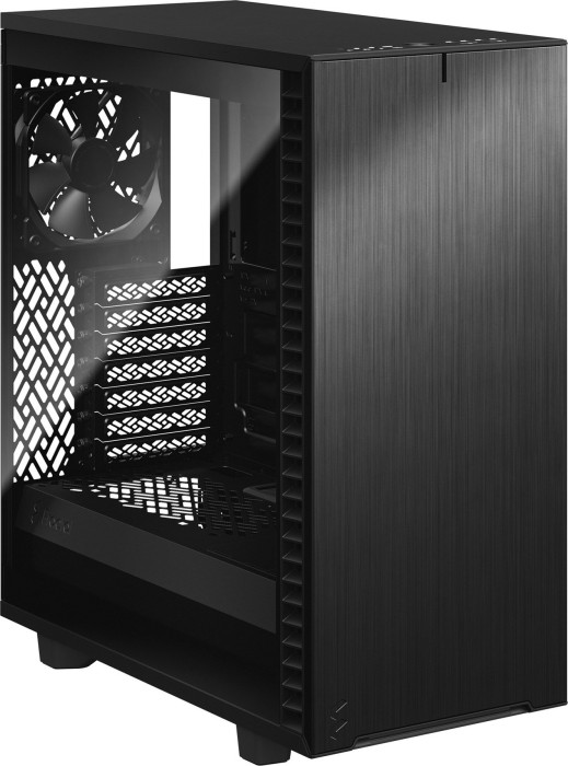 Fractal Design Define 7 Compact Black TG Light Tint, szklane okno, wyciszenie