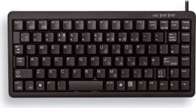 Cherry G84-4100 Compact-Keyboard black, Cherry ML, PS/2 & USB, UK (G84-4100LCAGB-2)