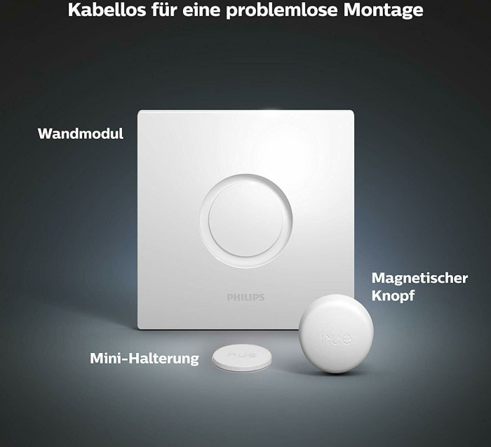 Philips Hue Smart Button Funk-Taster weiß, Taster