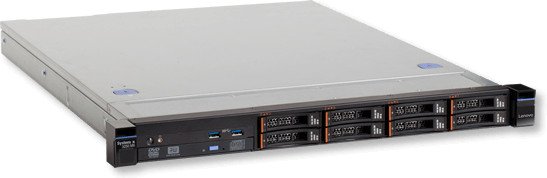 IBM system x3250 M6, Xeon E3-1230 v5, 8GB RAM, 8x 2.5", 460W