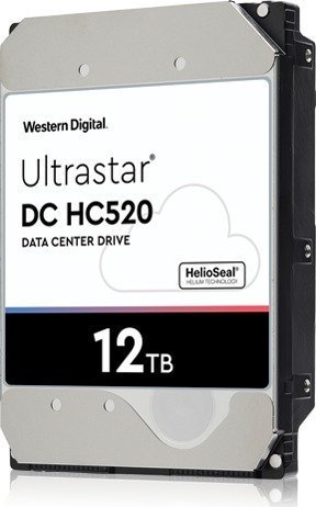 Western Digital Ultrastar DC HC520 12TB, 512e, ISE, SATA 6Gb/s