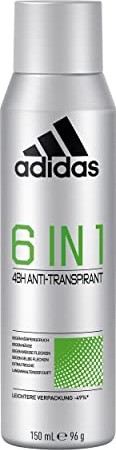 adidas 6 w 1 48h dezodorant spray, 150ml