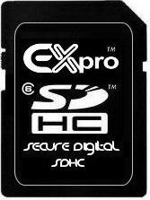 Ex-Pro SDHC 16GB, Class 6