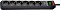 Brennenstuhl Eco-Line z przełącznikiem i filtr przeciwprzepięciowy, 6-krotny, 1.5m, czarny (1159700015)