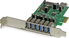 StarTech PEXUSB3S7, 7x USB-A 3.0, PCIe 2.0 x1