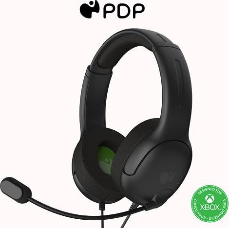 PDP LVL40 – Kopfhörer – Boom – Kopfband – Gaming – Grün – Grau – Binaural