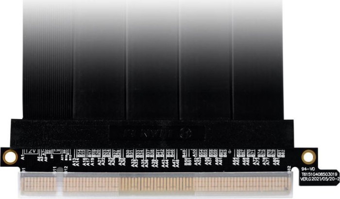 Lian Li Riser Card przewód, PCIe 4.0 x16, 90cm, czarny