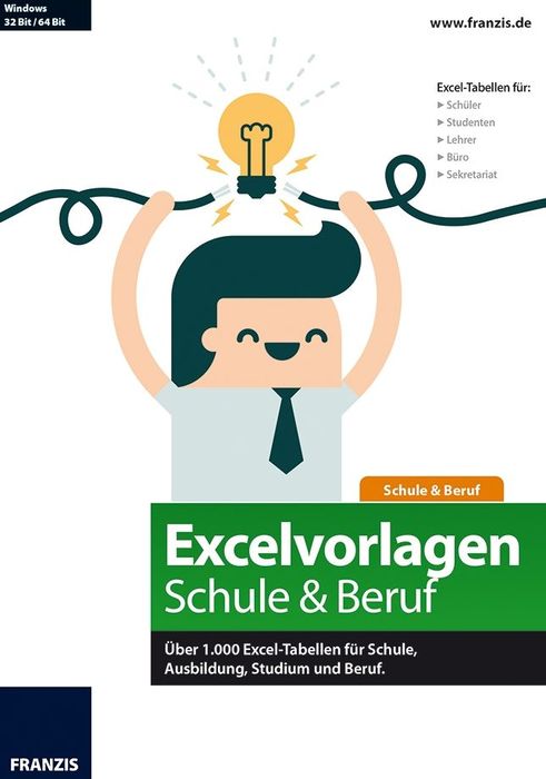 Franzis Excel-wzory do Szkoła i Beruf 2014, ESD (niemiecki) (PC)