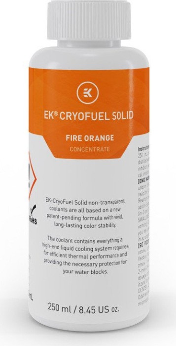 EK Water Blocks EK-CryoFuel Solid Fire Orange, Konzentrat, 250ml