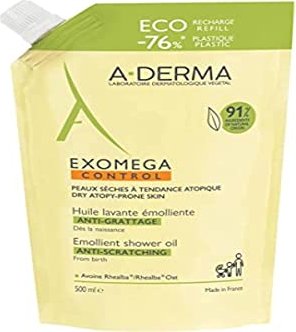 A-Derma Exomega Control żel pod prysznic napełnienie, 500ml