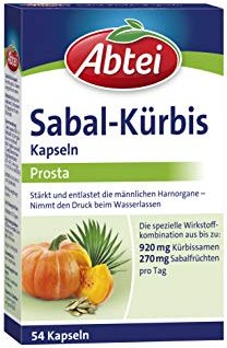 Abtei Sabal-Kürbis Kapseln 54ST