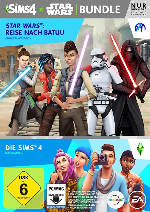 Die Sims 4 inkl. Star Wars: Reise nach Batuu (PC)