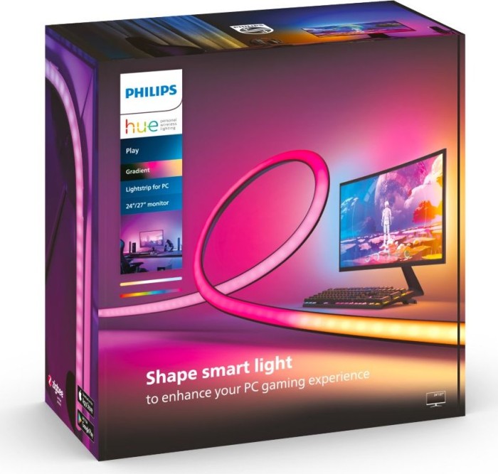 Philips Hue Play Gradient LED Lightstrip 24-27" PC