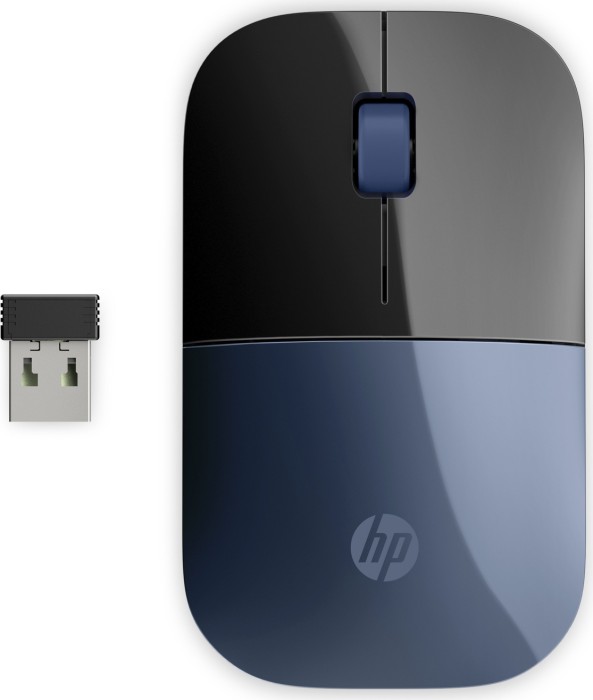 HP Z3700 Wireless Mouse Lumiere Blue schwarz/blau, USB