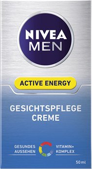 Nivea For Men Active Energy Gesichtspflege Creme, 50ml