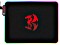 Redragon Pluto RGB Gaming mousepad, 330x260mm, black/red (P026)