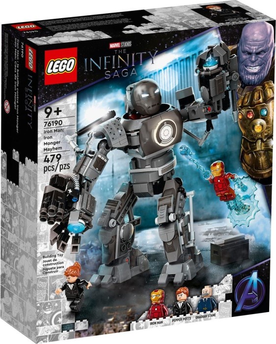LEGO Marvel Super Heroes Spielset - Iron Man und das Chaos durch Iron Monger