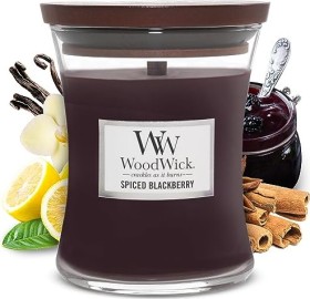 WoodWick Spiced Blackberry Duftkerze, 275g