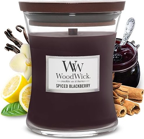 WoodWick Spiced Blackberry Duftkerze