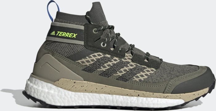 adidas Terrex Free Hiker grey/core black/signal green (Herren)