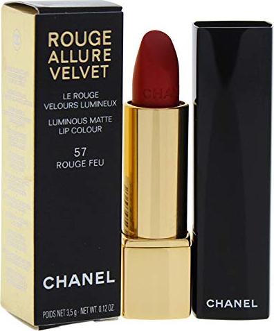 Chanel Rouge Allure Velvet Lippenstift 57 Rouge Feu ab € 35,95 (2023)