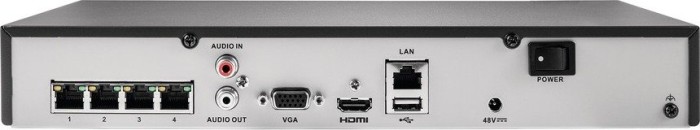 ABUS Security-Center TVVR36400 4-kanałowe PoE, sieciowa nagrywarka video