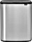 Brabantia Bo Touch Bin 60l Abfalltrennsystem matt steel fingerprint proof (221422)