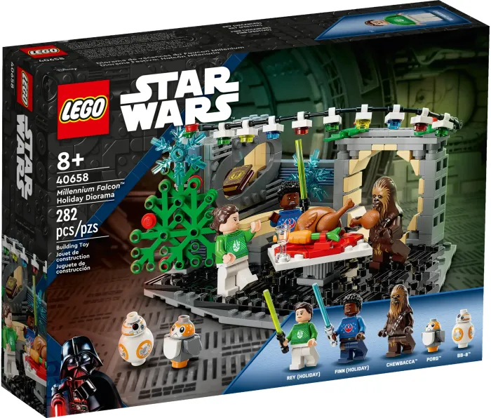 LEGO Star Wars - Millennium Falcon Weihnachtsdiorama ...
