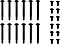 Alphacool Radiatorschrauben 12x M3x30mm/M3x5mm grau (24848)