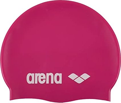 Arena Classic Silicone czepek fuksja/biały