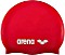 Arena Classic Silicone czepek czerwony/biały (Junior)