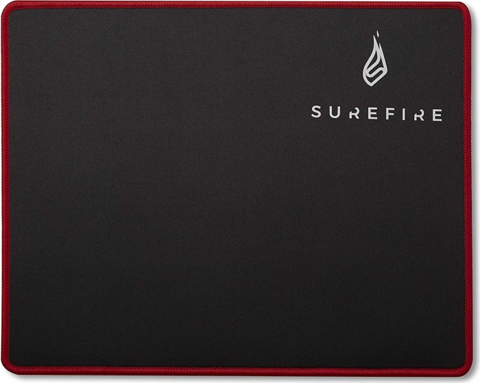 Verbatim SureFire silent Flight 320 Gaming Mousepad, czarny/czerwony