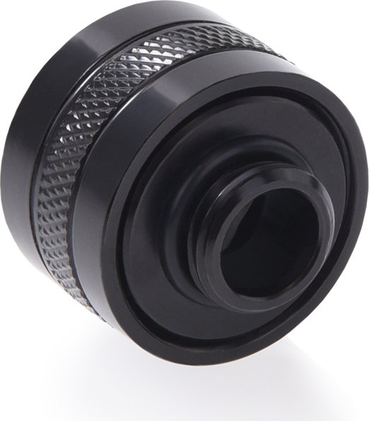 Alphacool Eiszapfen PRO Rohranschluss G1/4" auf 16mm, deep black, 6er-Pack