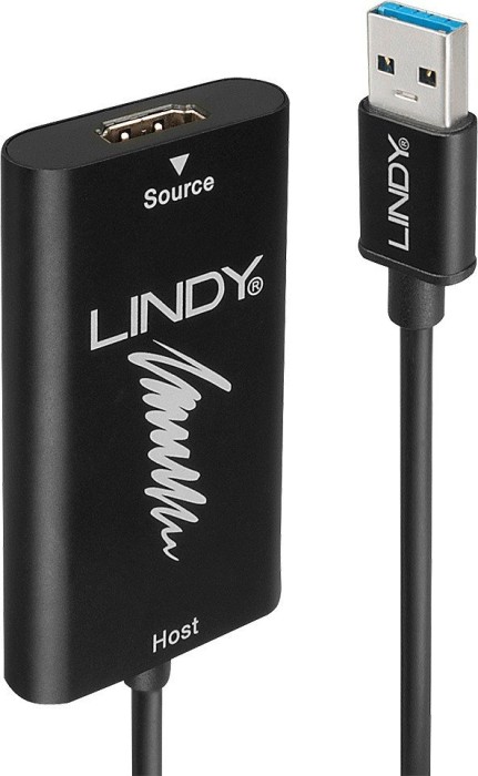 Lindy Video Grabber, HDMI, USB-A 3.0