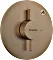 Hansgrohe DuoTurn S termostat z 1 zaworami brushed bronze (75618140)