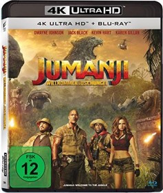 Jumanji - Willkommen im Dschungel (4K Ultra HD)