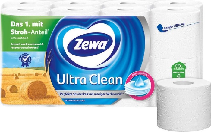 Zewa Ultra Clean 4 warstwy papier toaletowy biały, 16 rolki